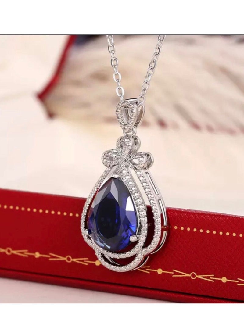 نون-شى سلسال مطلي بالفضة 925 ومرصع بالزركون - Image 5