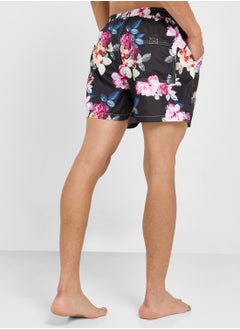 BRAVE SOUL Printed Swimshorts  - Image 3