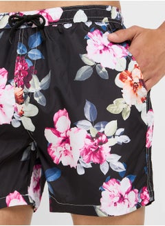 BRAVE SOUL Printed Swimshorts  - Image 4