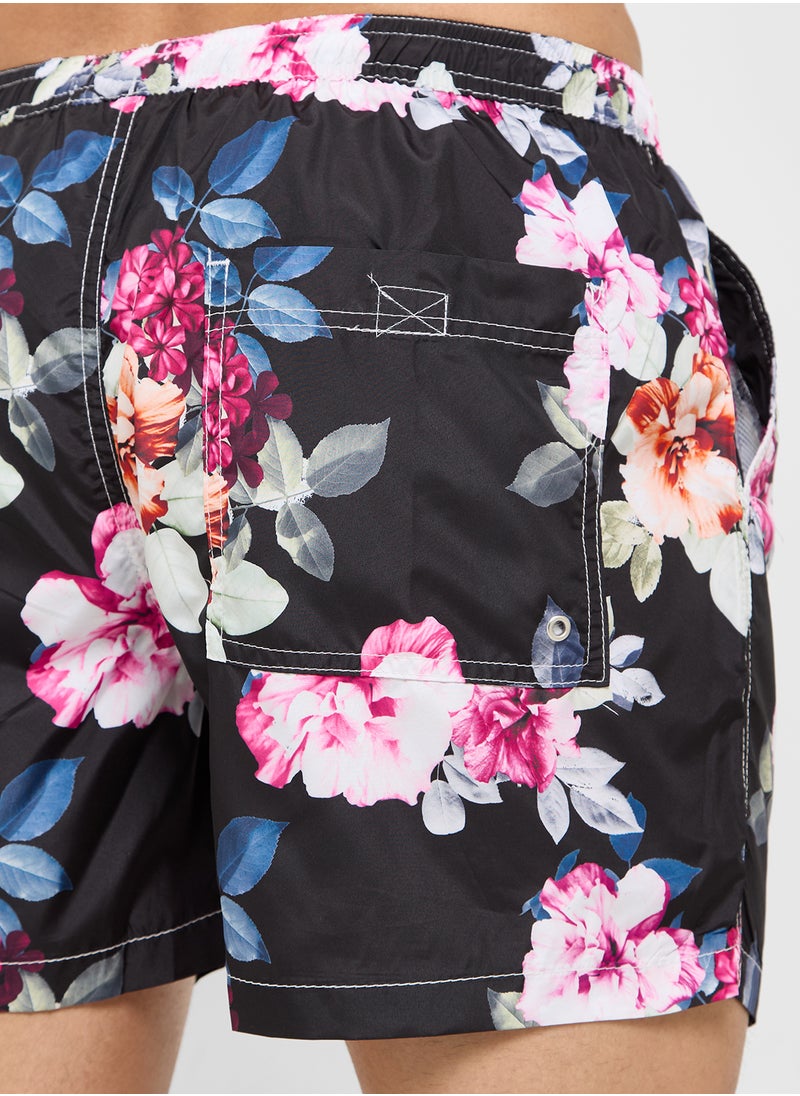 BRAVE SOUL - Printed Swimshorts - Image 1