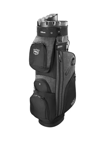 Wilson Staff I Lock III Golf Cart Bag, Black/Charcoal