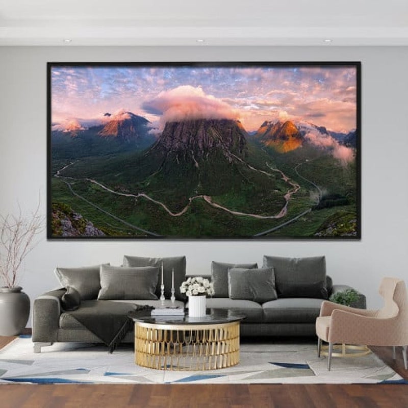 Marktna Modern design canvas painting with a hollow frame, measuring (90×60), one piece - Image 1