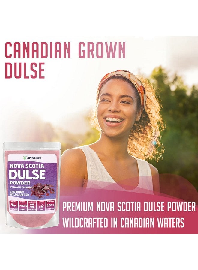 XPRS Nutra Dulse Powder (Palmaria Palmata) - Canadian Wildcrafted Nova Scotia Dulse Powder for Thyroid and Bones - Vegan Friendly Atlantic Dulse Powder (4 Ounce) - Image 2