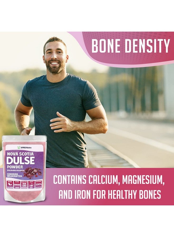 XPRS Nutra Dulse Powder (Palmaria Palmata) - Canadian Wildcrafted Nova Scotia Dulse Powder for Thyroid and Bones - Vegan Friendly Atlantic Dulse Powder (4 Ounce) - Image 4