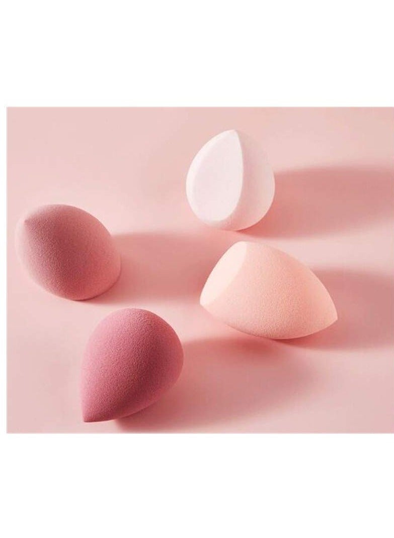 MOMENT 4 Pieces Makeup Sponge Set Beauty Blender Sponges With Case Latex-Free Vegan Foundation Applicator Makeup Puff For Powder Cream - Image 4