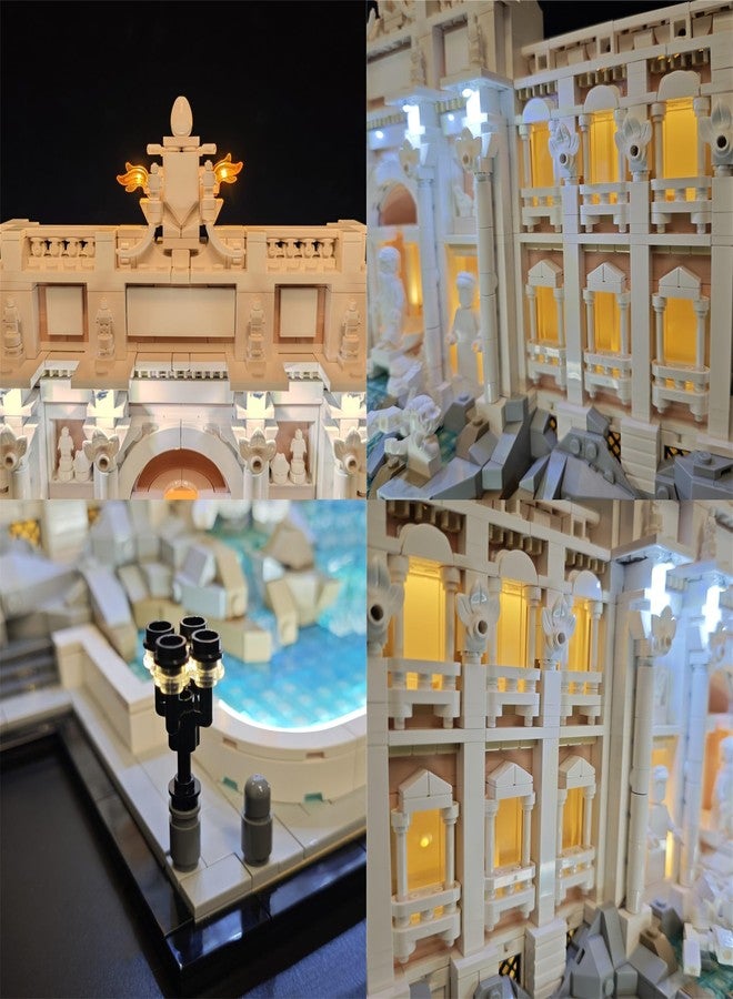 LightGo LED Kit for Lego 21062 Trevi Fountain Baroque Architecture | Lighting Only-Bricks Set Not Included (Classic Version) - Image 4