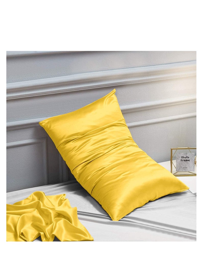 Y&D 2-Piece Simple Solid Colour Pillow Case Cover  - Image 5