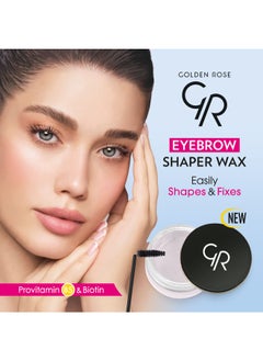 Golden Rose Eyebrow Shaper Wax Shape & Fix With  Provitamin B5  - Image 3
