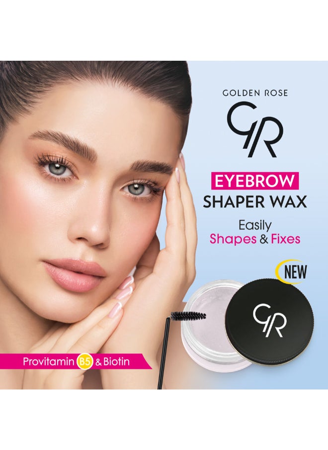 Golden Rose Eyebrow Shaper Wax Shape & Fix With  Provitamin B5  - Image 3