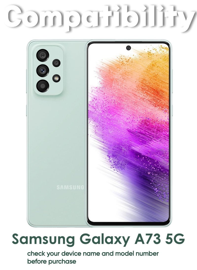 ACLIX 4 Pieces Antistatic ESD Dustproof Premium Quality High Definition Tempered Glass Screen Protector Designed For Samsung Galaxy A73 5G - Image 3