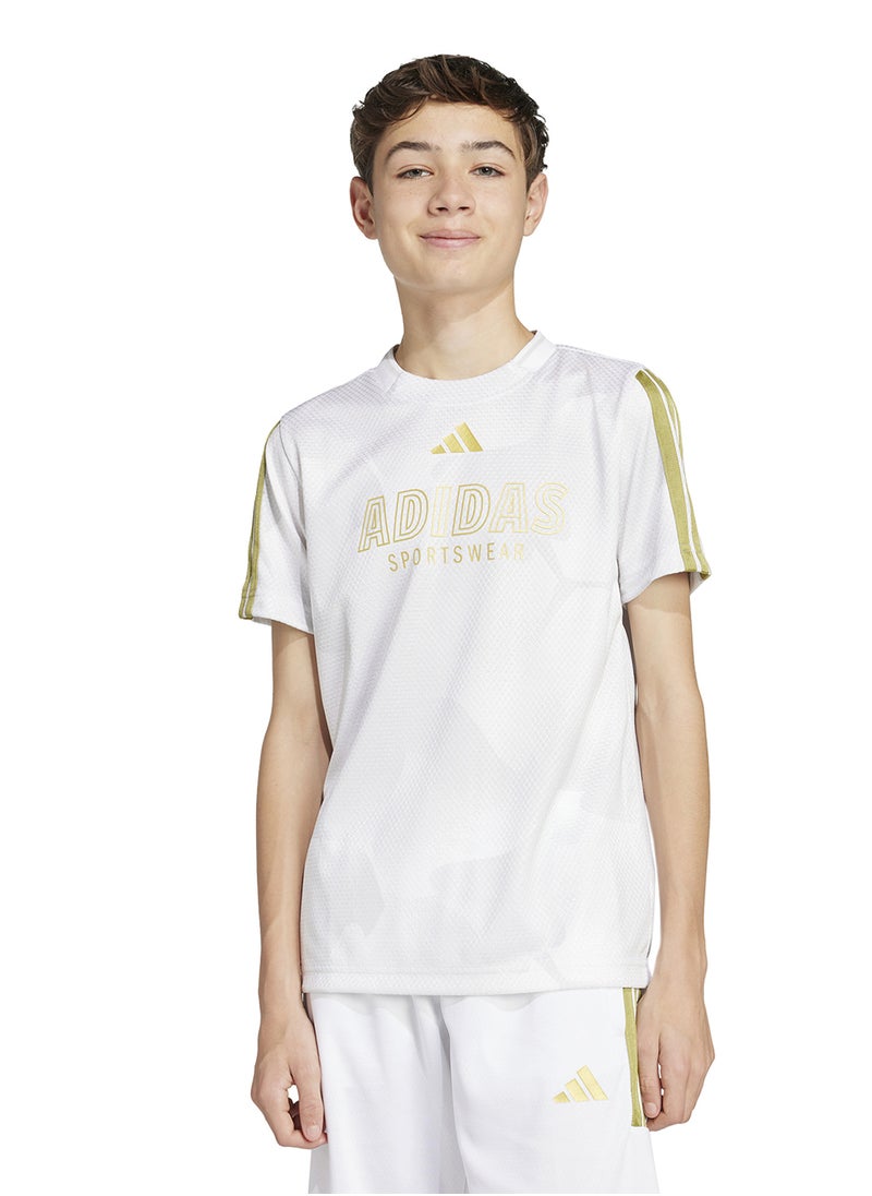 Adidas Youth House Of Tiro Colors Of Football T-Shirt  - Image 1