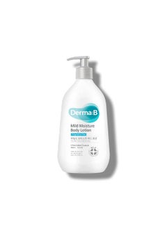 derma b DERMA B Mild Moisture Body Lotion FragranceFree NonIrritating Body Moisturizer for Dry  Sensitive Skin with Witch Hazel Unscented FastAbsorbing Moisturizing Korean Skincare135 Fl Oz400ml 