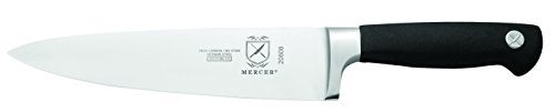 Mercer Culinary Genesis 10-Piece Forged Knife Set with Case, Steel/Black - Image 4