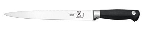 Mercer Culinary Genesis 10-Piece Forged Knife Set with Case, Steel/Black - Image 5