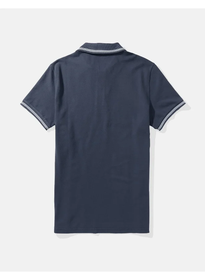 امريكان ايجل AE Slim Fit Pique Polo Shirt