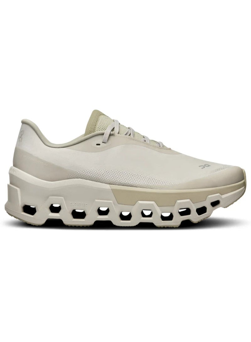 On Running Cloudmonster Unisex Sneakers – Beige | Lightweight Performance & Maximum Cushioning - Image 1