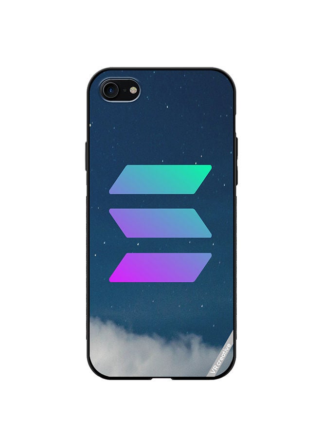 VR CREATIVE Protective Case Cover For Apple iPhone 7/8/SE 2020 Solana Design Multicolour - Image 1