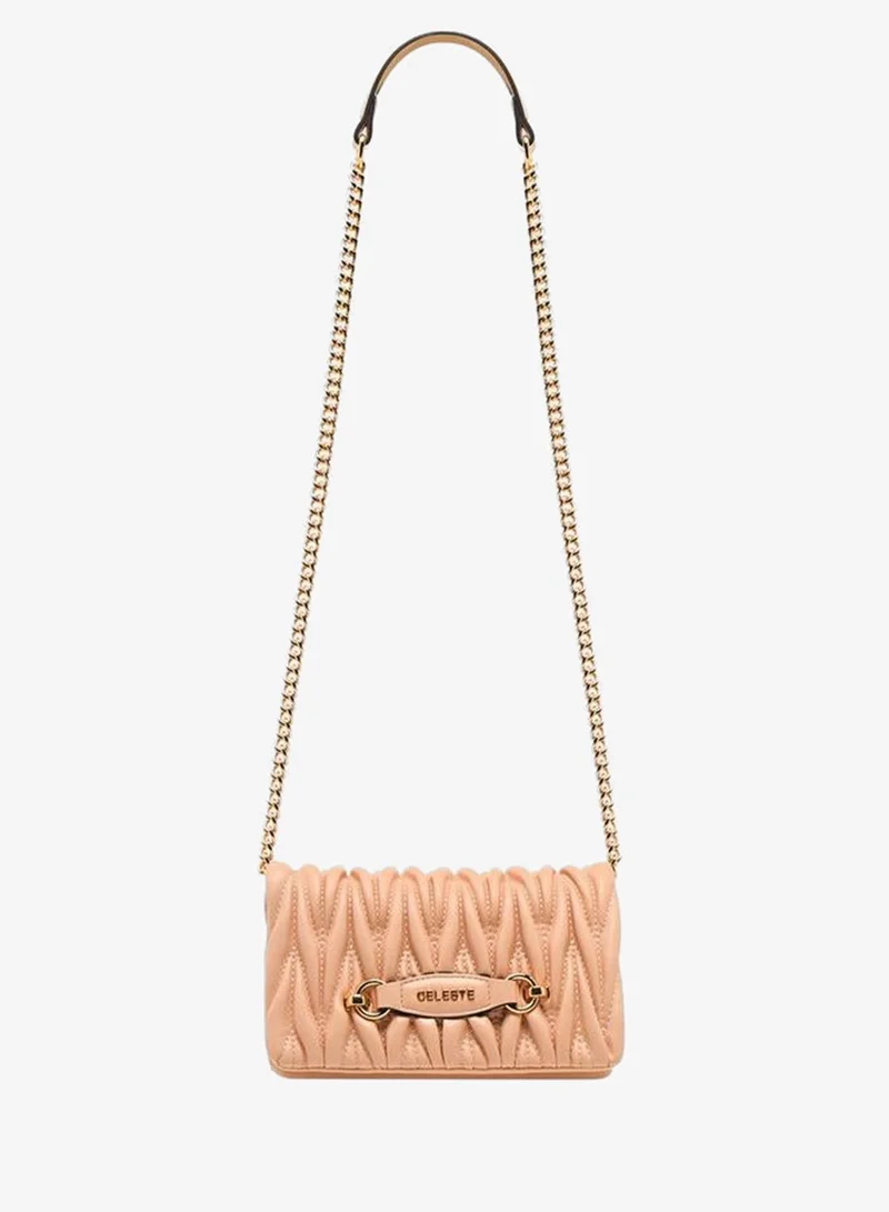 Celeste Quilted Crossbody Bag with Chain Strap