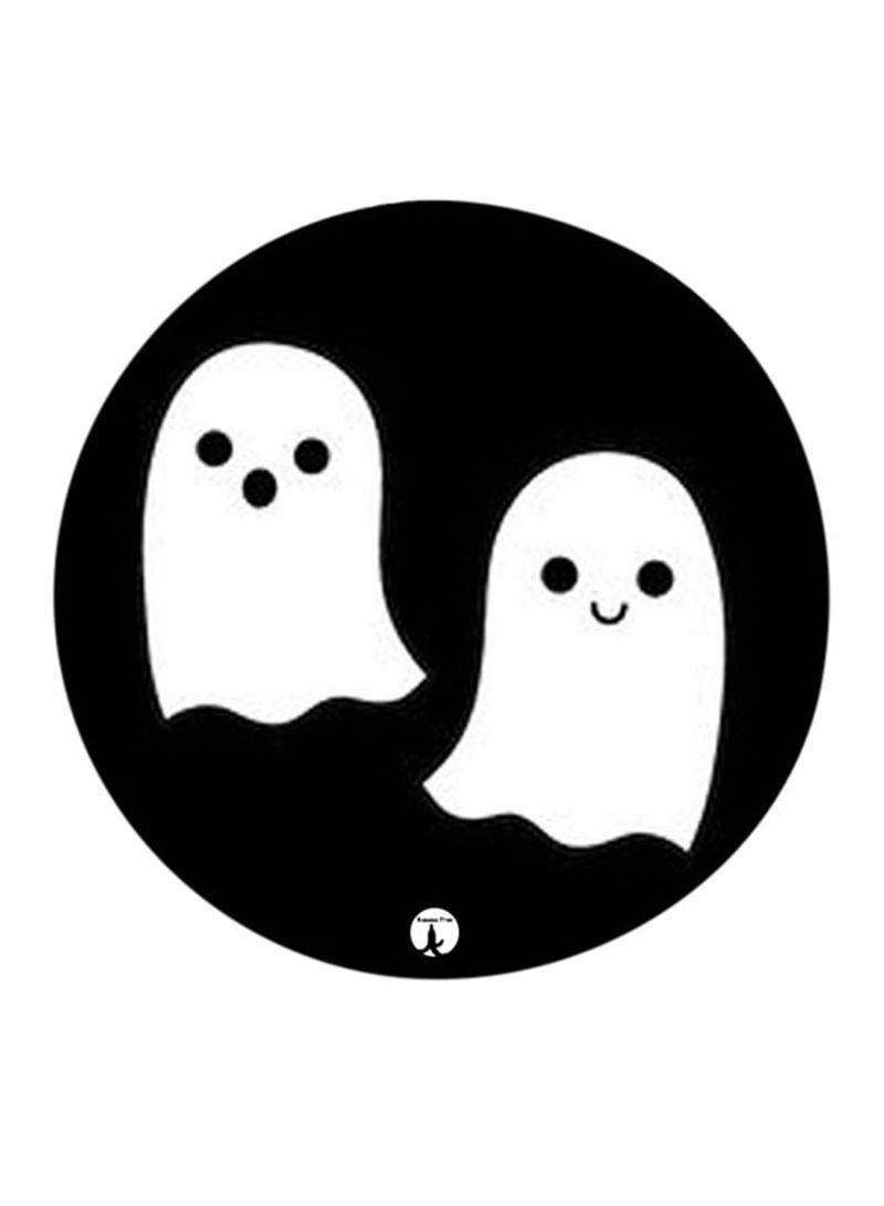 RKN Ghosts Printed Fridge Magnet  Black/White - Image 1