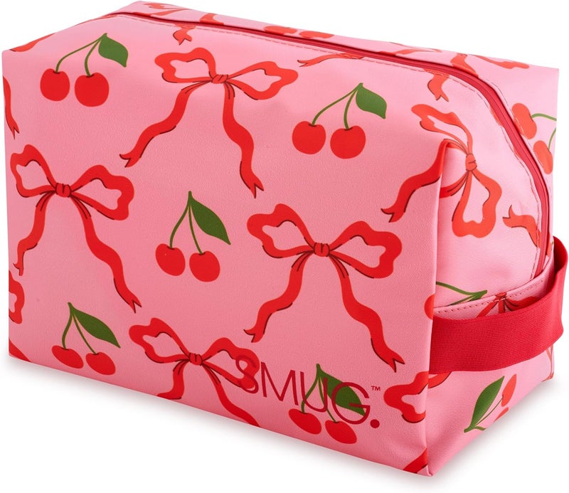 SMUG Unisex Wash Bag - Cherry Blossom Toiletry Bag - Image 1