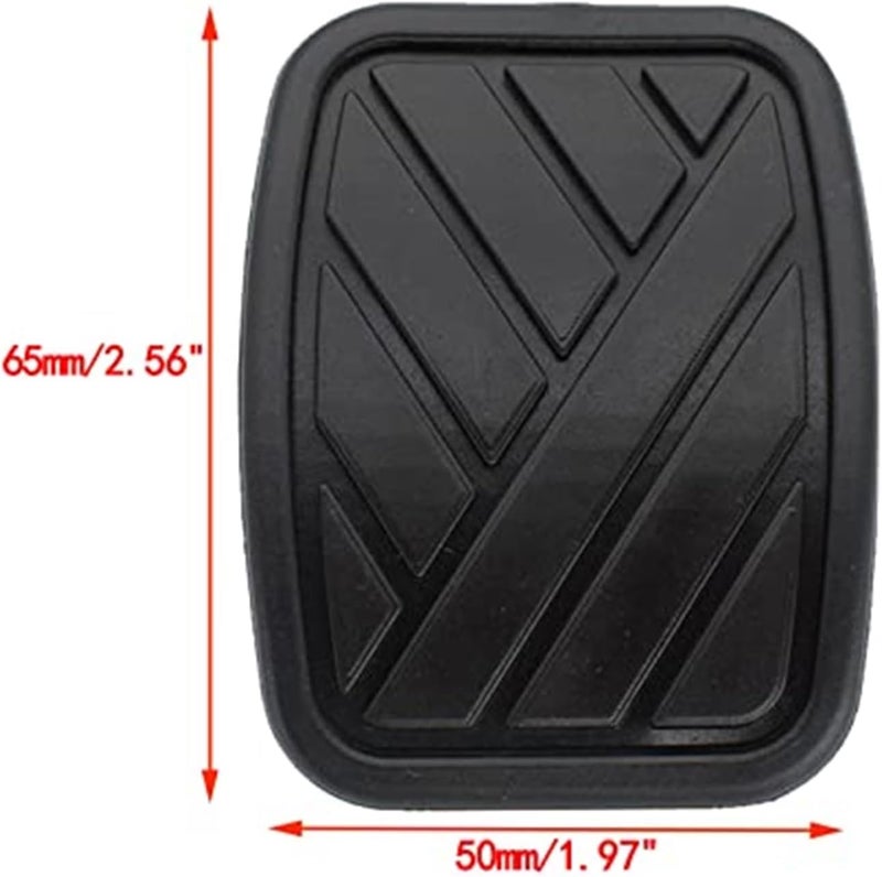 Wivplex Brake Clutch Pedal Pad Cover Set - Image 5