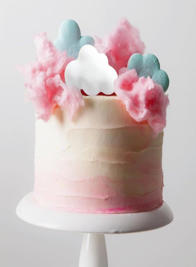 Capiant 2 PACK Cute Cloud Silicone Molds, Ice Cube Tray, Cloud Shape Chocolate Molds Ice Cube Mold 3D Fondant Cake Food Jelly Drop Glue Mold Handmade Cupcake - Image 3