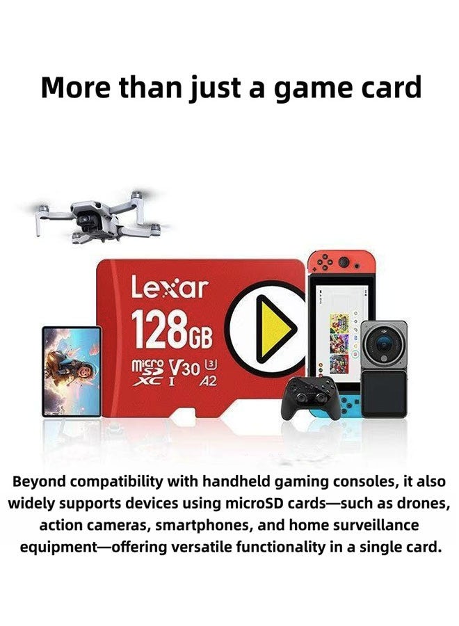 Lexar PLAY 128GB UHS-II-Memory Card, Up To 160MB/s Read, Compatible-with Nintendo, Portable Gaming Devices, Smartphones and Tablets - Image 2