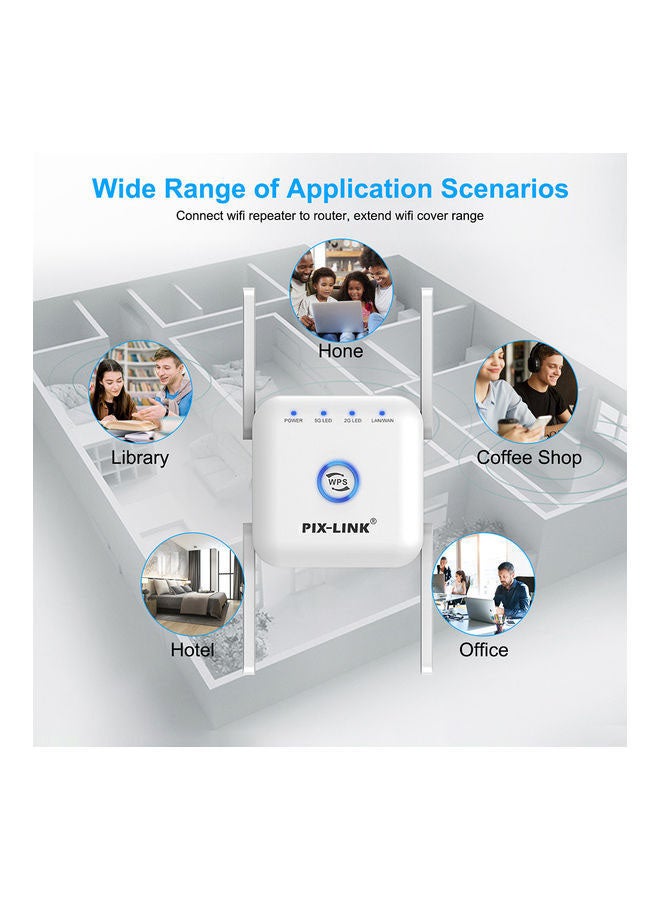 Arabest 5G WiFi Repeater Amplifier White - Image 5