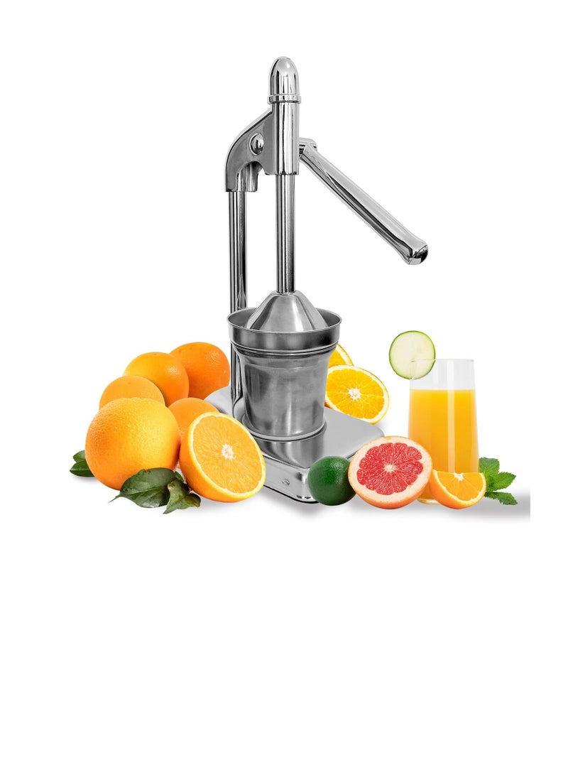 Manual Hand Press Juicer Silver - Image 1