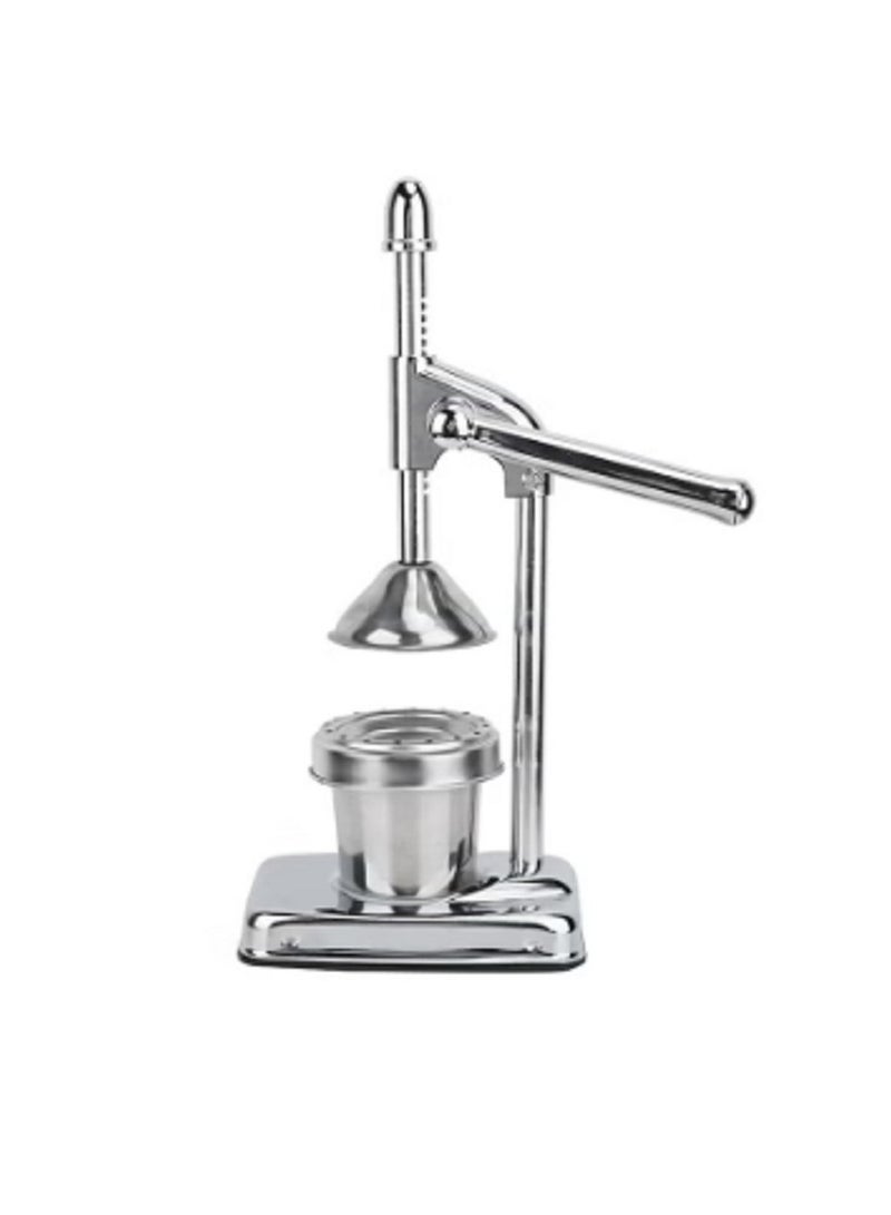 Manual Hand Press Juicer Silver - Image 3