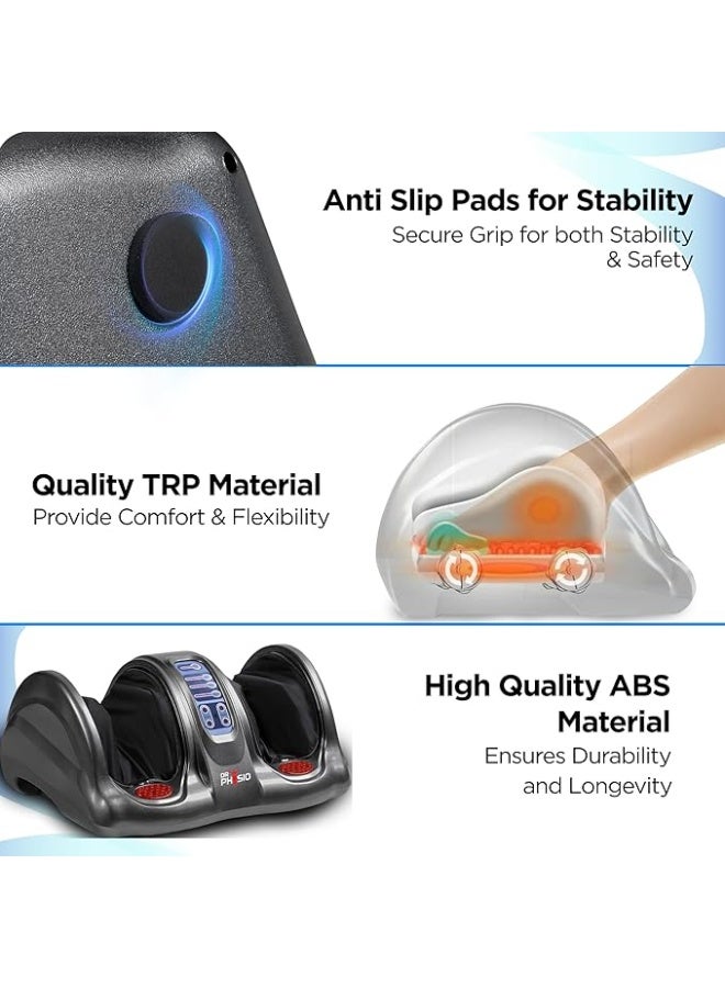Dr Physio USA 1024 Electric Foot Massager Machine for Pain Relief, Muscle Relaxation & Improving Blood Circulation with Kneading Function, Calf & Leg Massager - Image 3