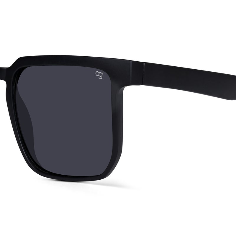 Woggles Polarized Square Sunglasses|100% UV Protection|Men & Women - Image 5