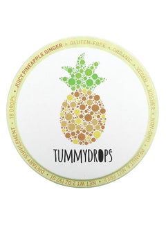 TUMMYDROPS Tummydrops, Juicy Pineapple Ginger Drops, 18 Drops  - Image 1