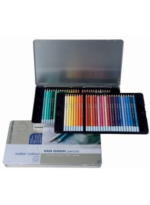 Royal Talens - Talens Van Gogh Watercolour Pencil Set of 60 Rt97740065 - Image 1