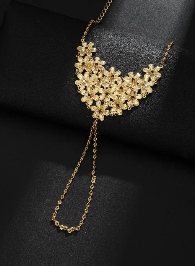 تايك تو سوار سلسلة لليد بتصميم أزهار