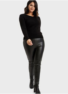 DeFacto Basic V-Neck Sweater  - Image 1