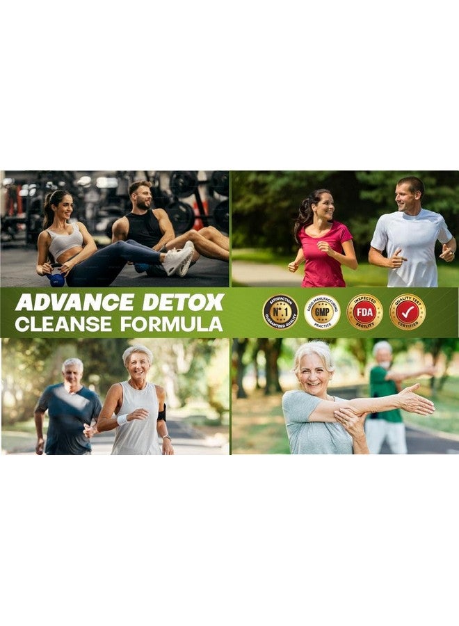 vitamisan Liver Cleanse Detox Supplements with Milk Thistle-Fennel-Alfalfa-Vitamin B-Artichoke-Dandelion Root Support Men & Women 120 Caps Detox Cleanse & Boost Immune - Image 4