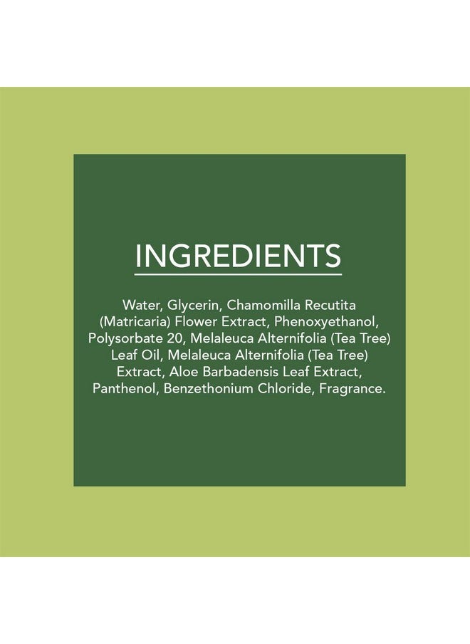 Body Prescriptions - Makeup Remover Wipes Bulk Pack Of 4 200 Facial Cleaning Cloths Removes Makeup Mascara Dirt And Oil Flip Top Pack (Fresh Face Tea Tree) - Image 1