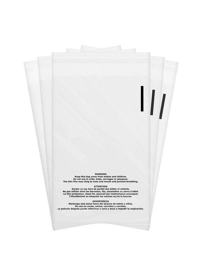 Shop4Mailers 12 X 16 Clear Cellophane Resealable Bags Suffocation Warning Self Seal Envelopes 1.2 Mil (200 Pack) - Image 2