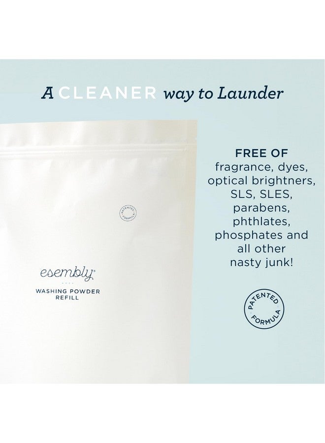 Esembly Esembly Cloth Diaper Laundry Detergent Refill Bag 6lbs - HE Washing Powder Specially Formulated to be Gentle for Baby & Planet, Fragrance Free, Earth-Friendly - (1) 6lbs Bag, NO SCOOP  - Image 2