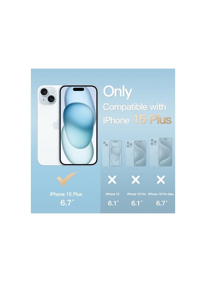 JETech Case for iPhone 15 Plus 6.7-Inch, Soft TPU Transparent Slim Protective Phone Cover with Shock-Absorption, Support Wireless Charging (Clear) - Image 3