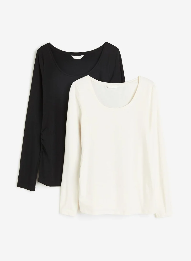 H&M 2 Pack Scoop Neck Trop