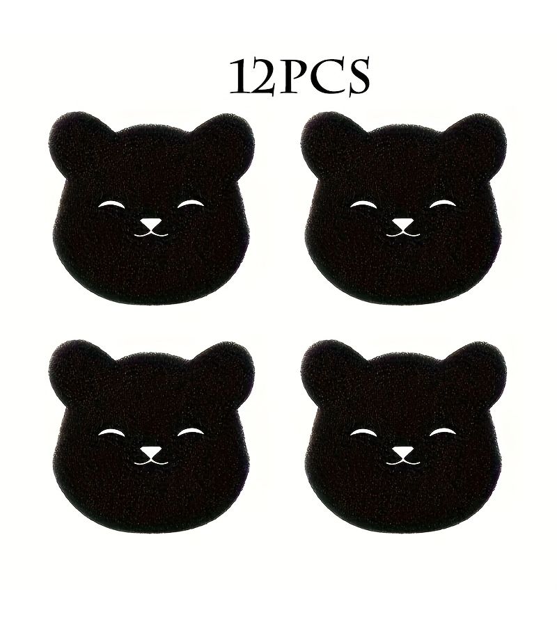 Set Of 12 Adorable Bear Laundry Balls Efficient Washing Machine Anti Tangle Solution Collects Lint Hair And Debris Easy To Clean Reusable Sturdy Thick Design - Image 2