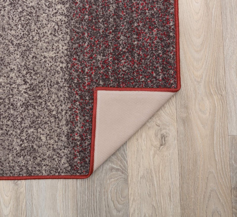 Rugshop Red Modern Geometric Boxes Non-Slip Area Rug Non-Shedding for Living Room, Bedroom and Dining Area, 5'3" x 7'3" - Image 3