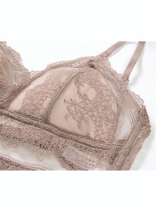 NIBEMINENT Women's Fashion Light Bra Suit Lace Adjustable Shoulder Strap Various Belt Wearing Ways Underwear - Image 2