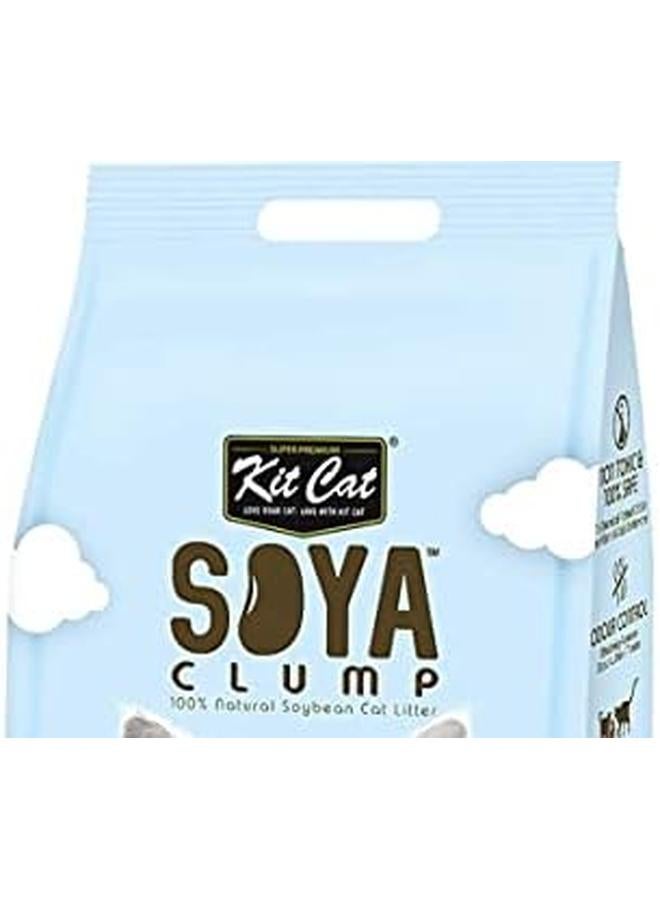 Kit Cat Soyaclump Litter Baby Powder 7L Kitten - Image 2