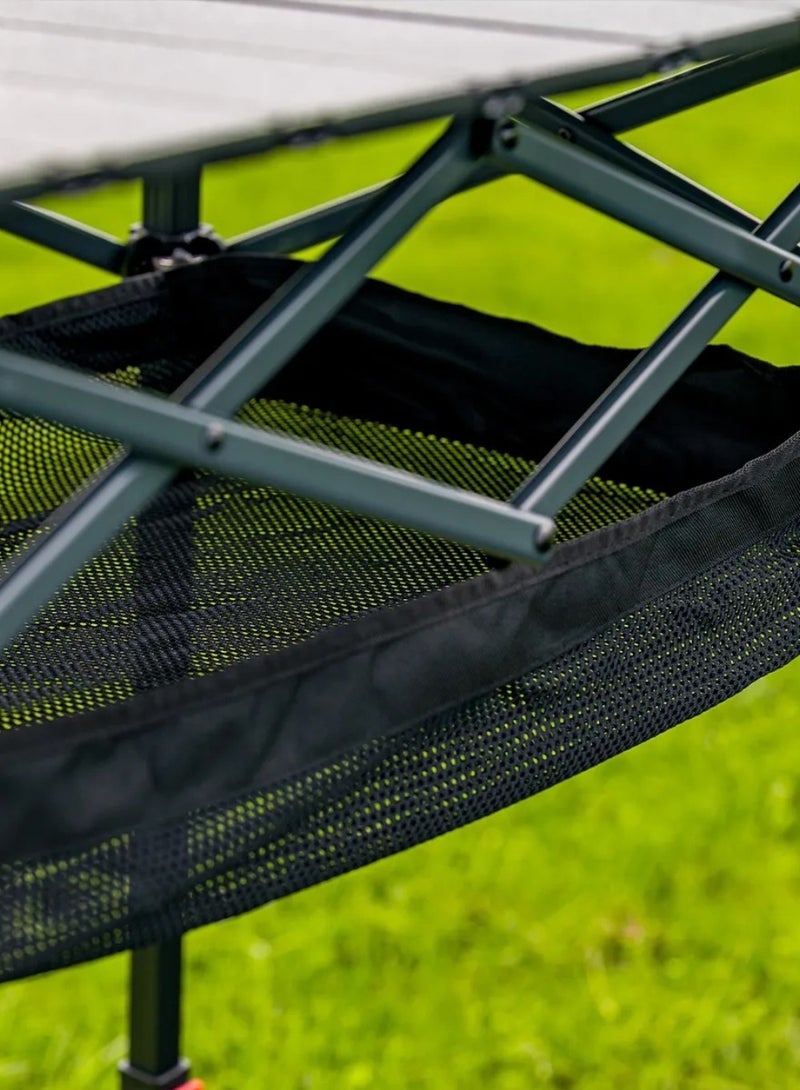 ARB Pinnacle Camp Table - Outdoor Camping Table Foldable With Aluminium Table Top & Crossbars - Adjustable Height 79-99Cm - Large Tabletop 114X70Cm - 10500171 - Image 5