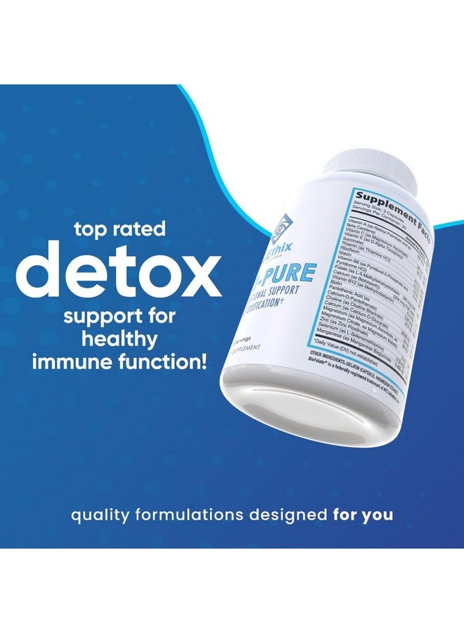 NuEthix Formulations NuEthix Formulations Opti-Pure, Daily Nutritional Support for Detoxification Supplement, Supports Liver Function and Elimination of Toxins, 30 Serving Bottle  - Image 3