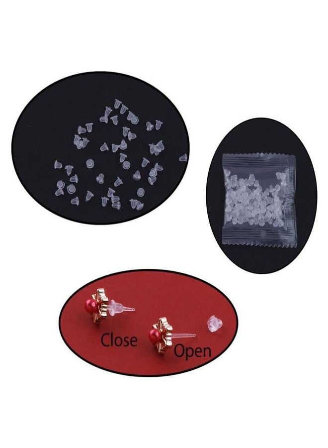 DENICRAAS 36 Pairs Fashion Earrings Set For Women Stud Earrings Set White and Black Alloy stud Earrings Set - Image 5