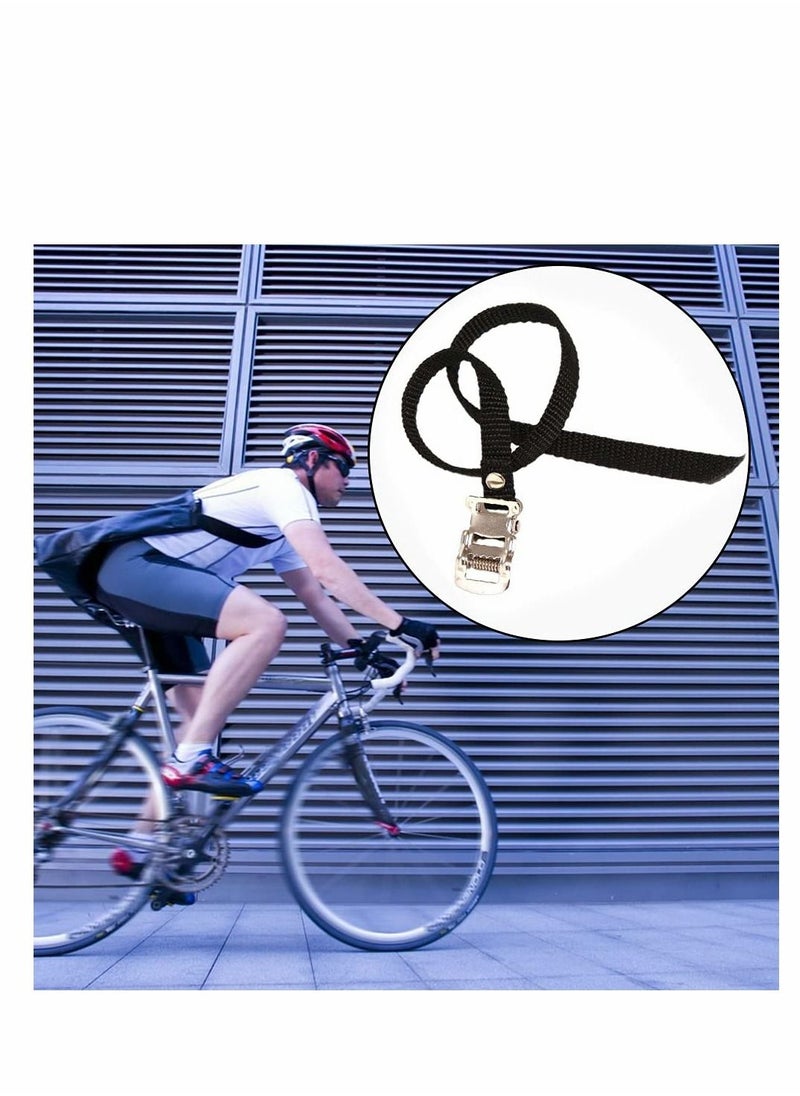 Excefore Bike Pedal Straps, Toe Clips Straps Tape for Exercise Spin Bike Outdoor Bicycles Outdoor Cycling and Indoor Stationary Bike DIY  - Image 4